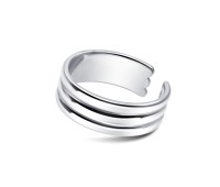 Plain Silver Ear Cuff EC-1326
